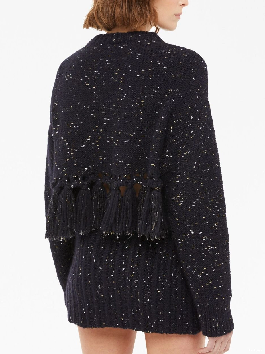 Cheap tasselled Astral speckle-knit Alanui Women The jumper 0820